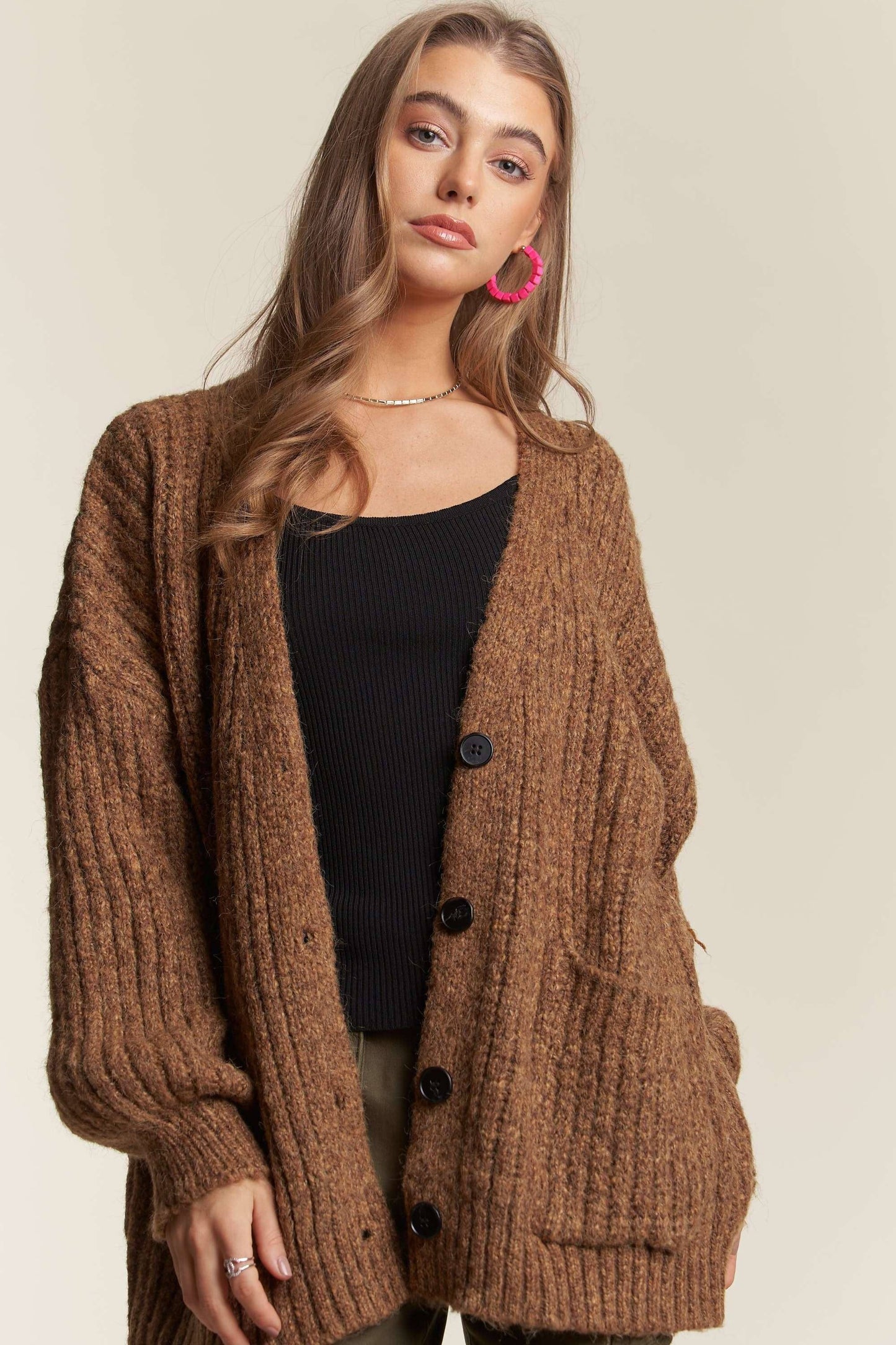 Warm & Cozy Button Up Cardigan