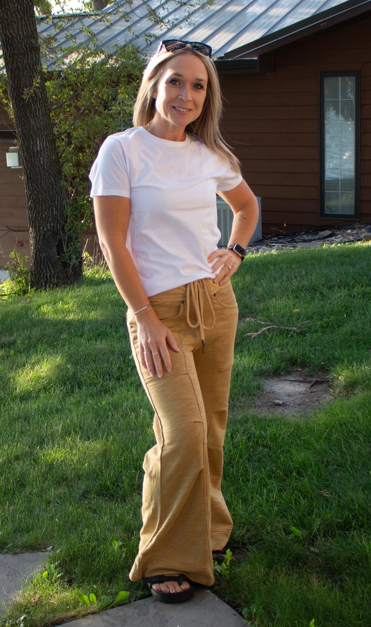 Harvest Stroll Wide Leg Utility Pants