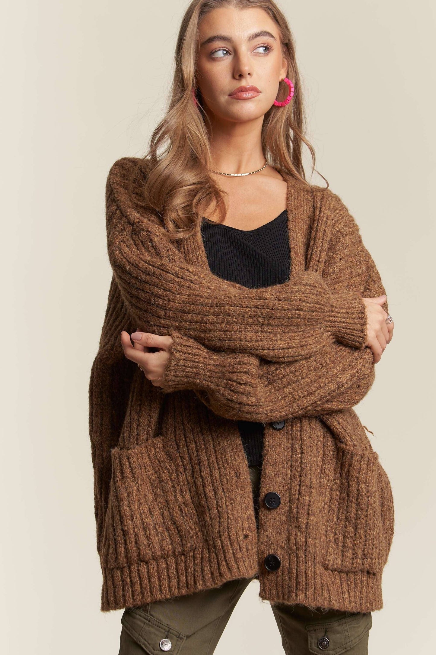 Warm & Cozy Button Up Cardigan