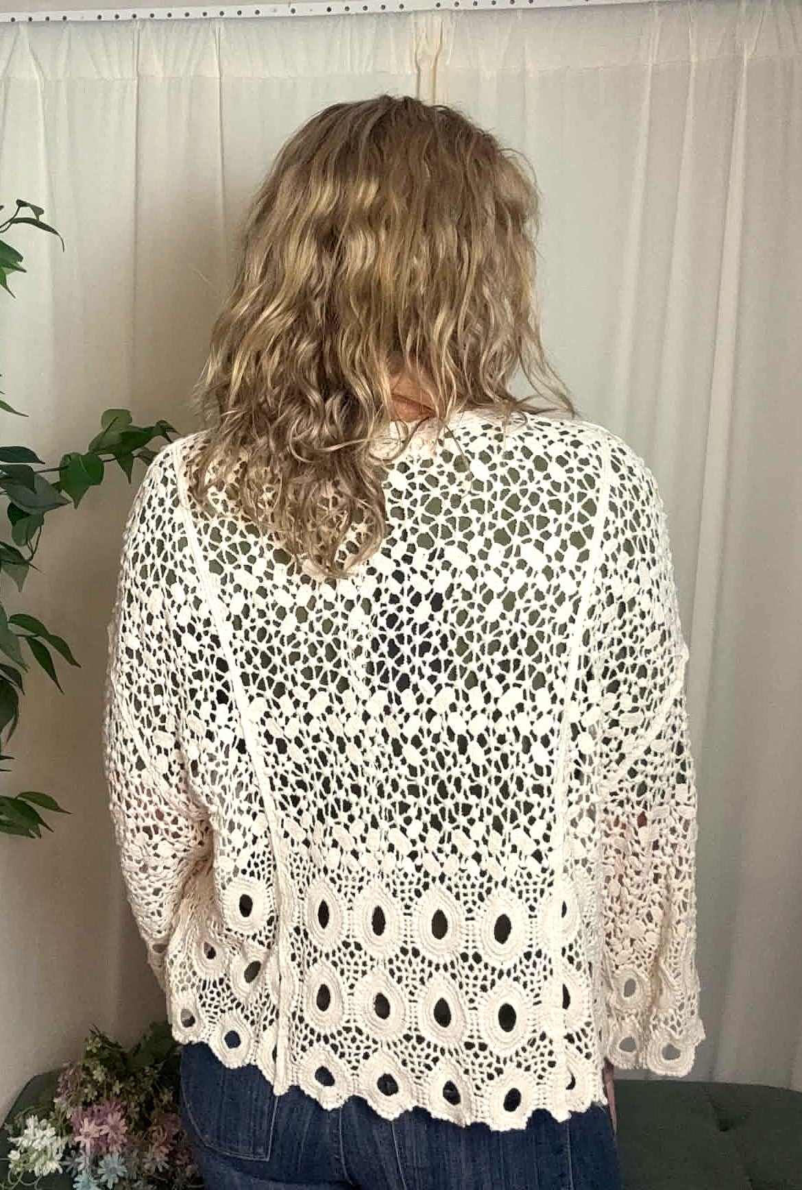Wildflower Crochet Cardigan