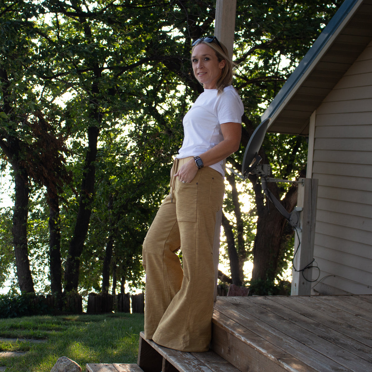 Harvest Stroll Wide Leg Utility Pants