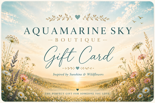 Aquamarine Sky Gift Card