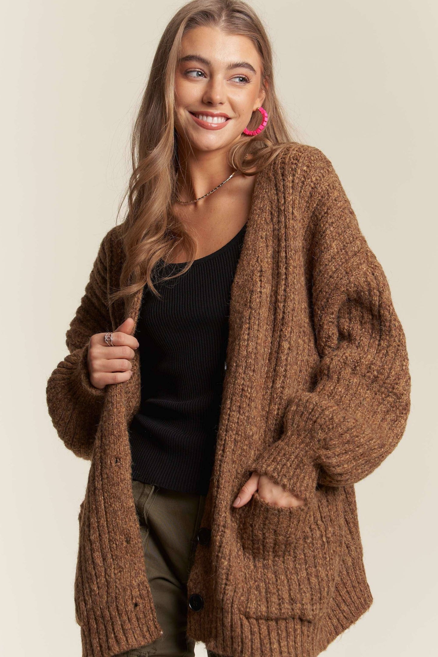 Warm & Cozy Button Up Cardigan
